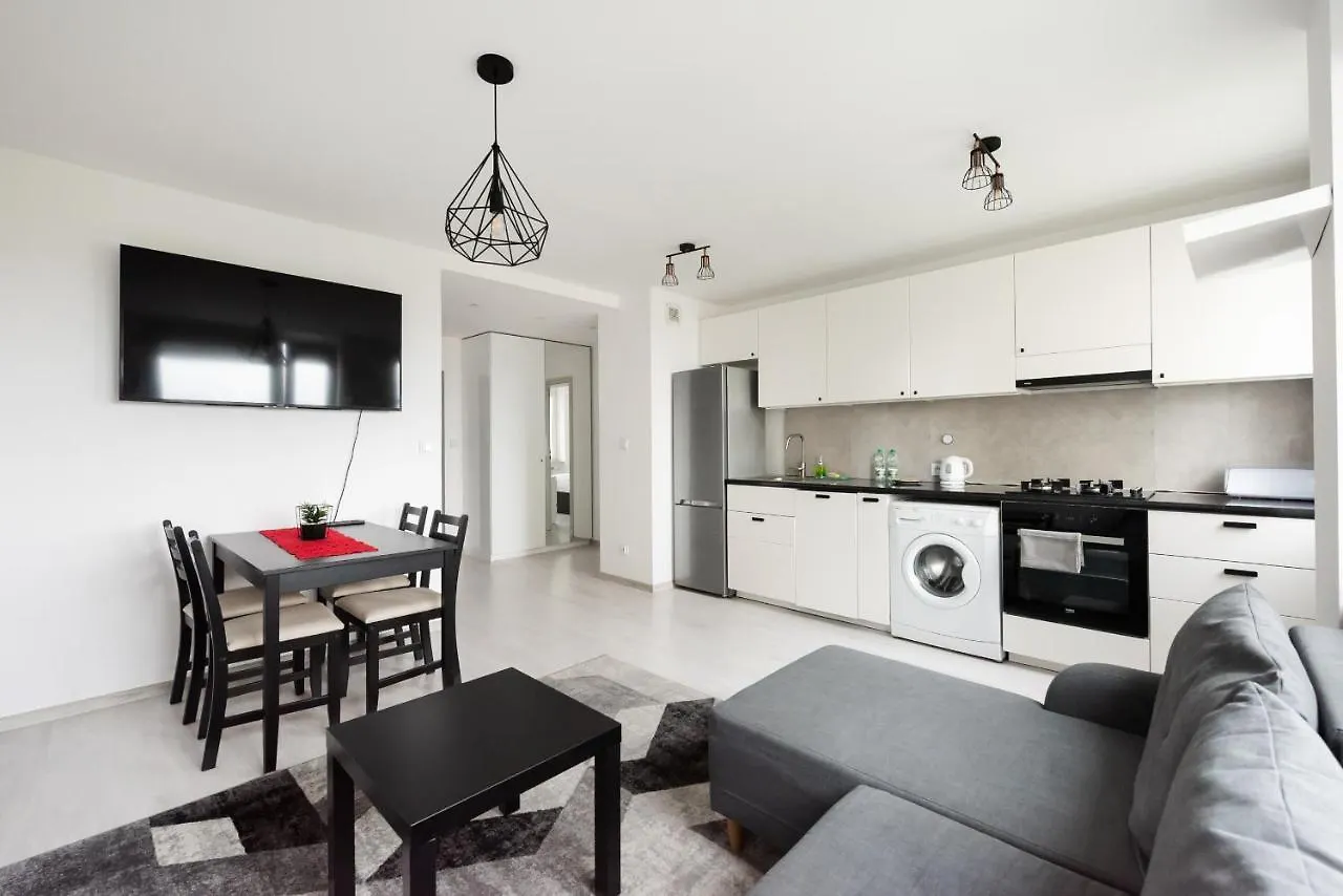 Witolinska White & Black Apartment Warsaw